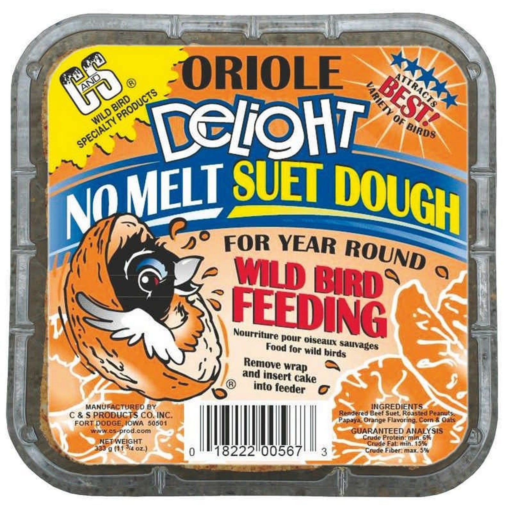 Oriole Delight Suet 11.75oz