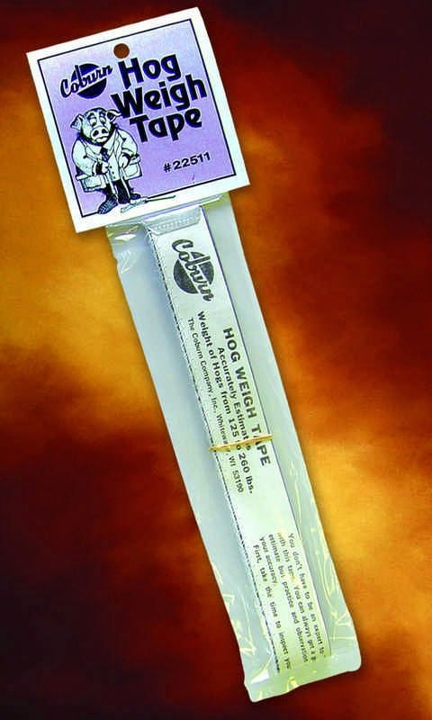 Hog Weigh Tape 60 Inch