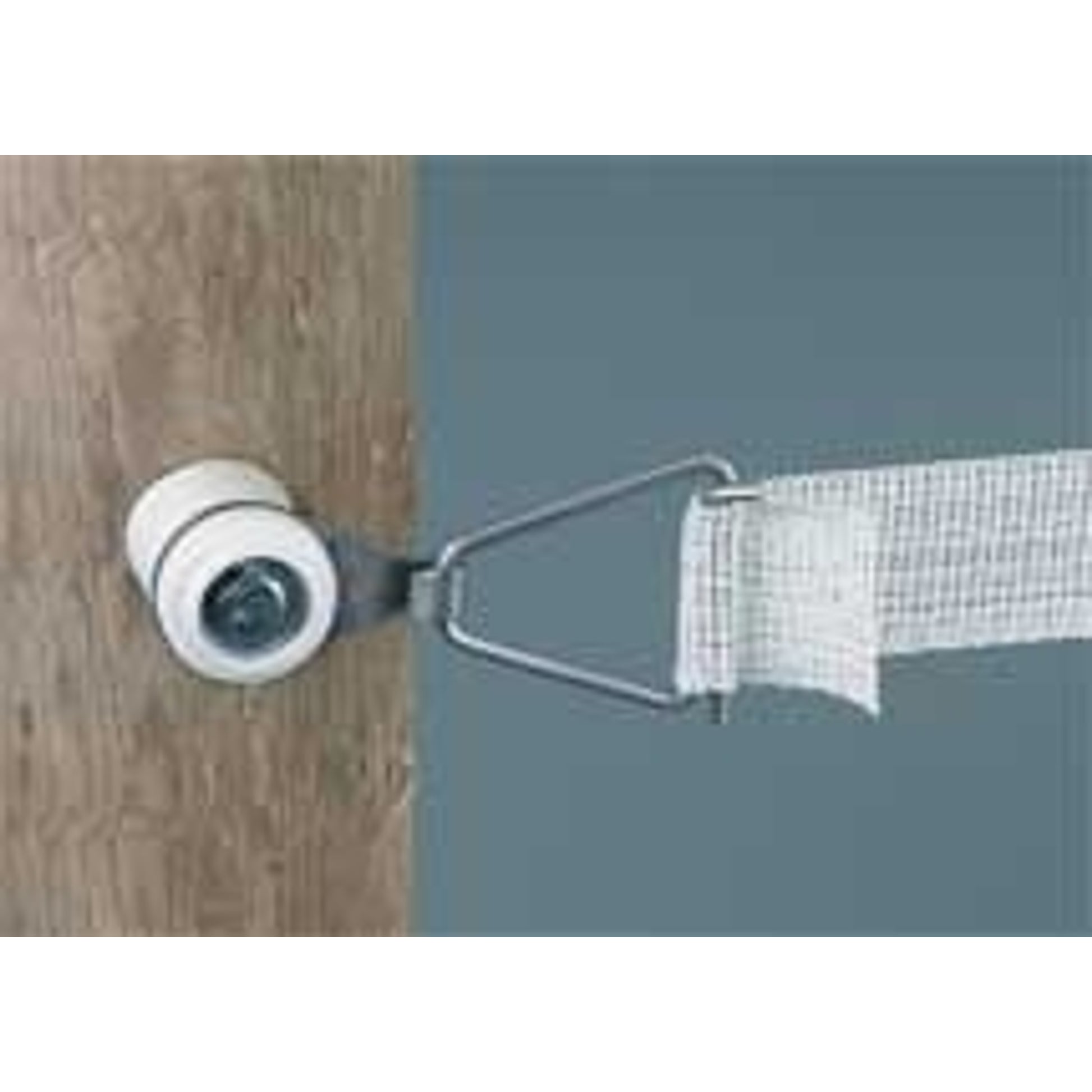 Wood Post End Tension 1.5 Inch 2 Pack Silver