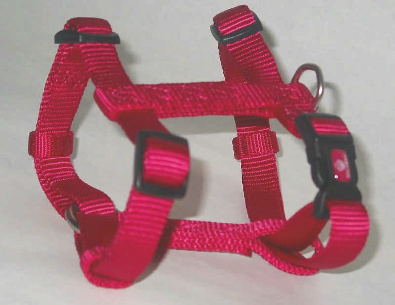 Adjustable Dog Harness Medium Pink