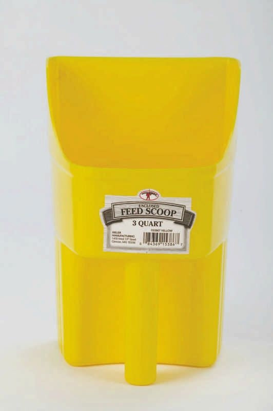Feed Scoop 3qt Blue