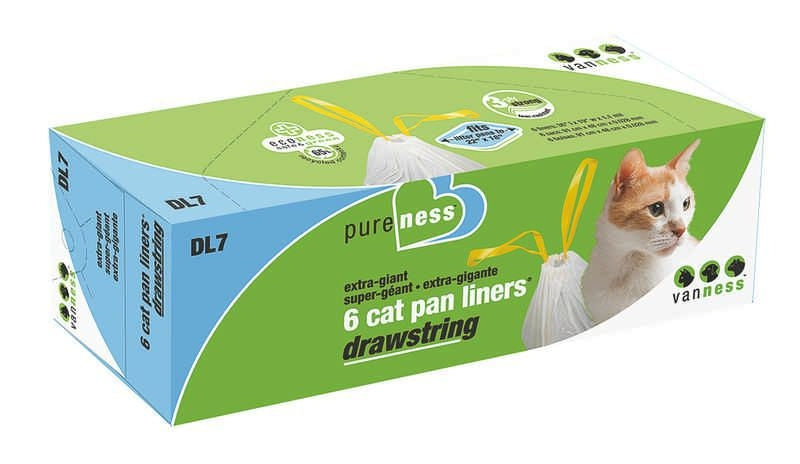 Drawstring Cat Pan Liners 6Pk XxLG