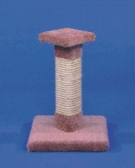 Kitty Cactus With Sisal Scratch Post 13inx13inx18in