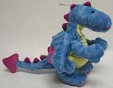 goDog Periwinkle Dragons Dog Toy