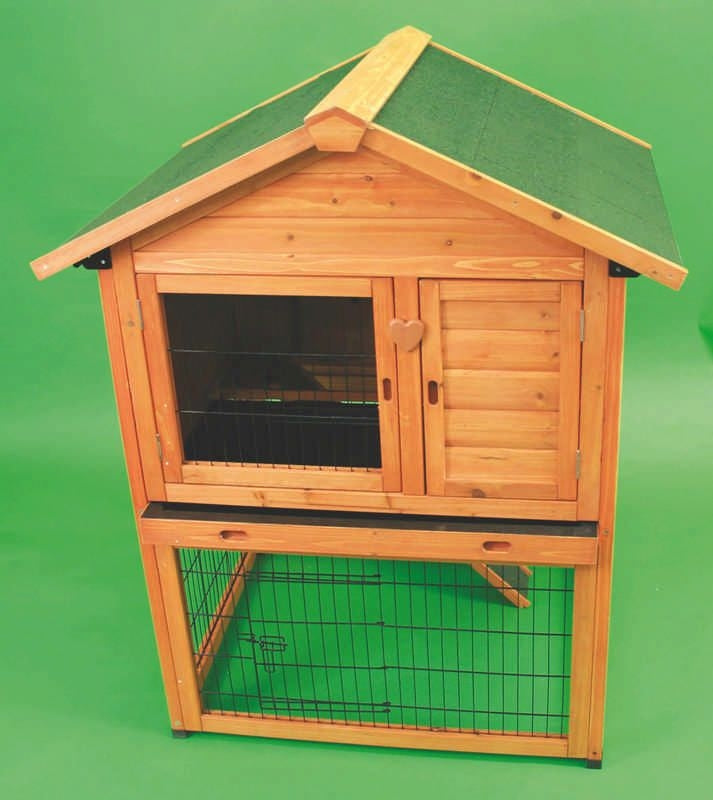 Premium Plus Bunny Barn 38 x 31 x 47 Natural