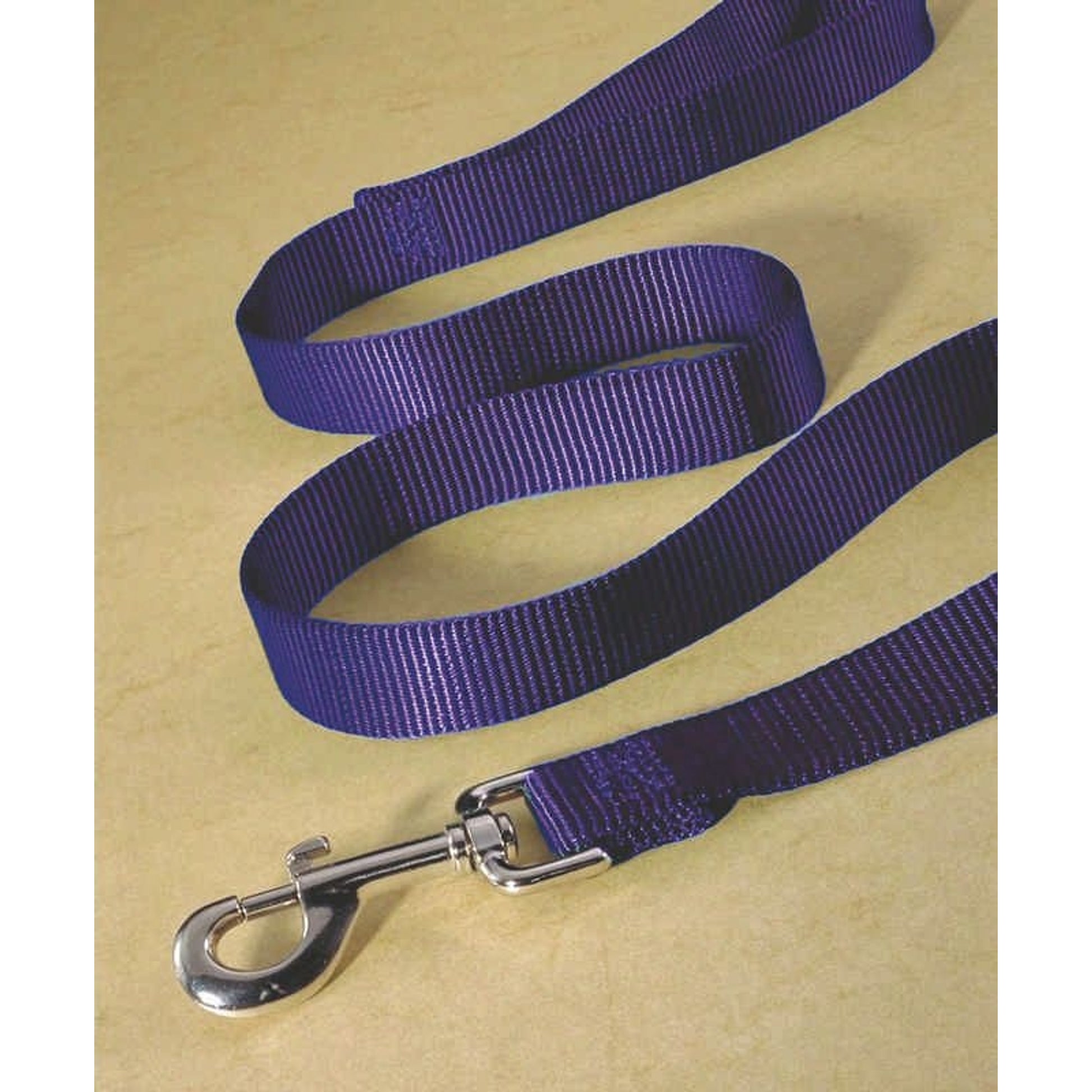 Deluxe Single Thick Nylon DogLead Leash 6ft Purple