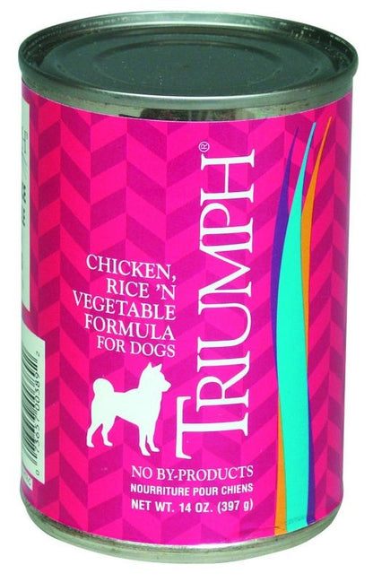 Triumph Canned Dog Food-Chick Rice Veg 5.5oz