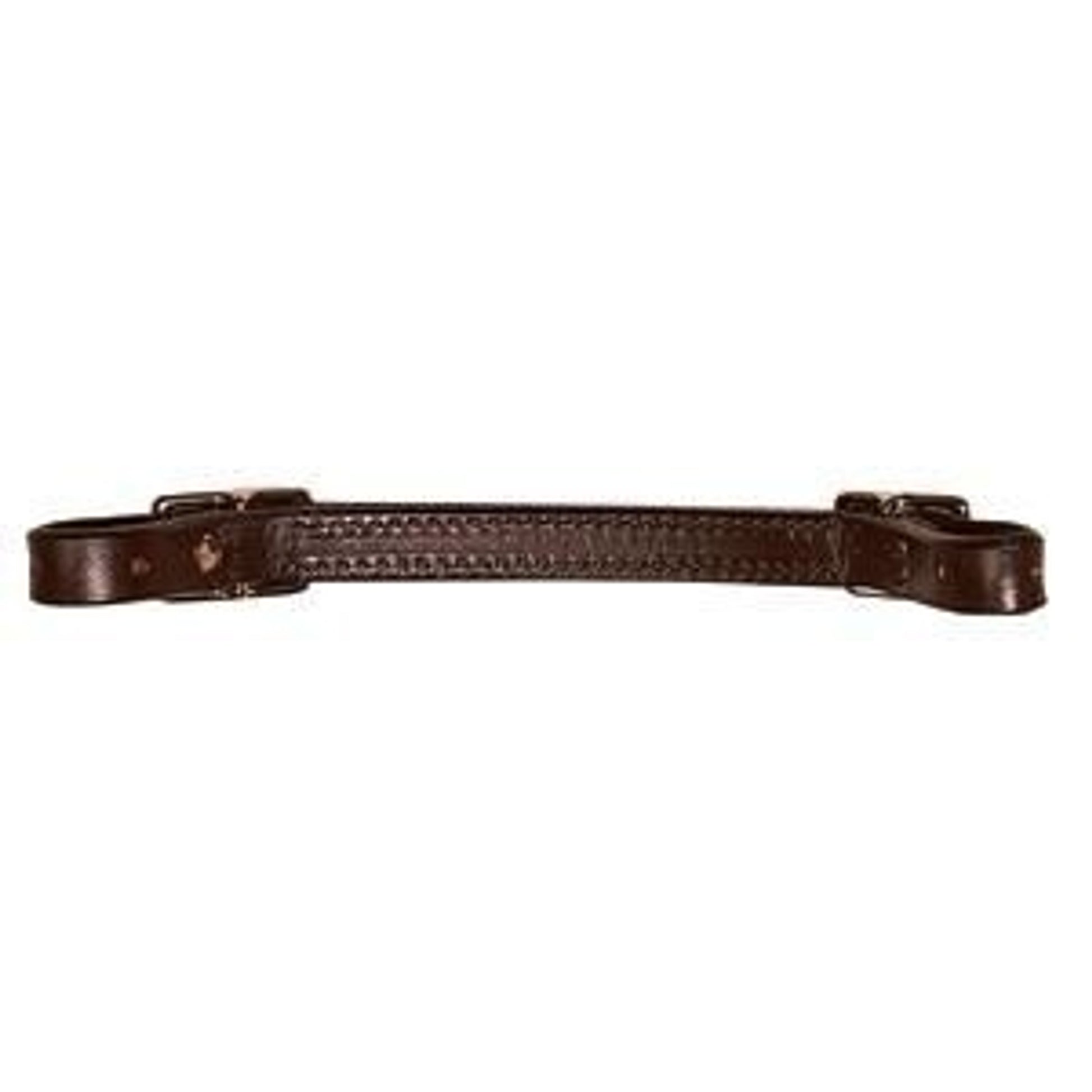 Weaver Flat Leather Curb Strap 5/8