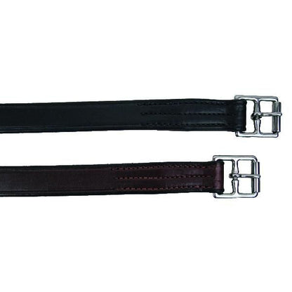 Nunn Finer 1 Stirrup Leathers 1inx 48in Black