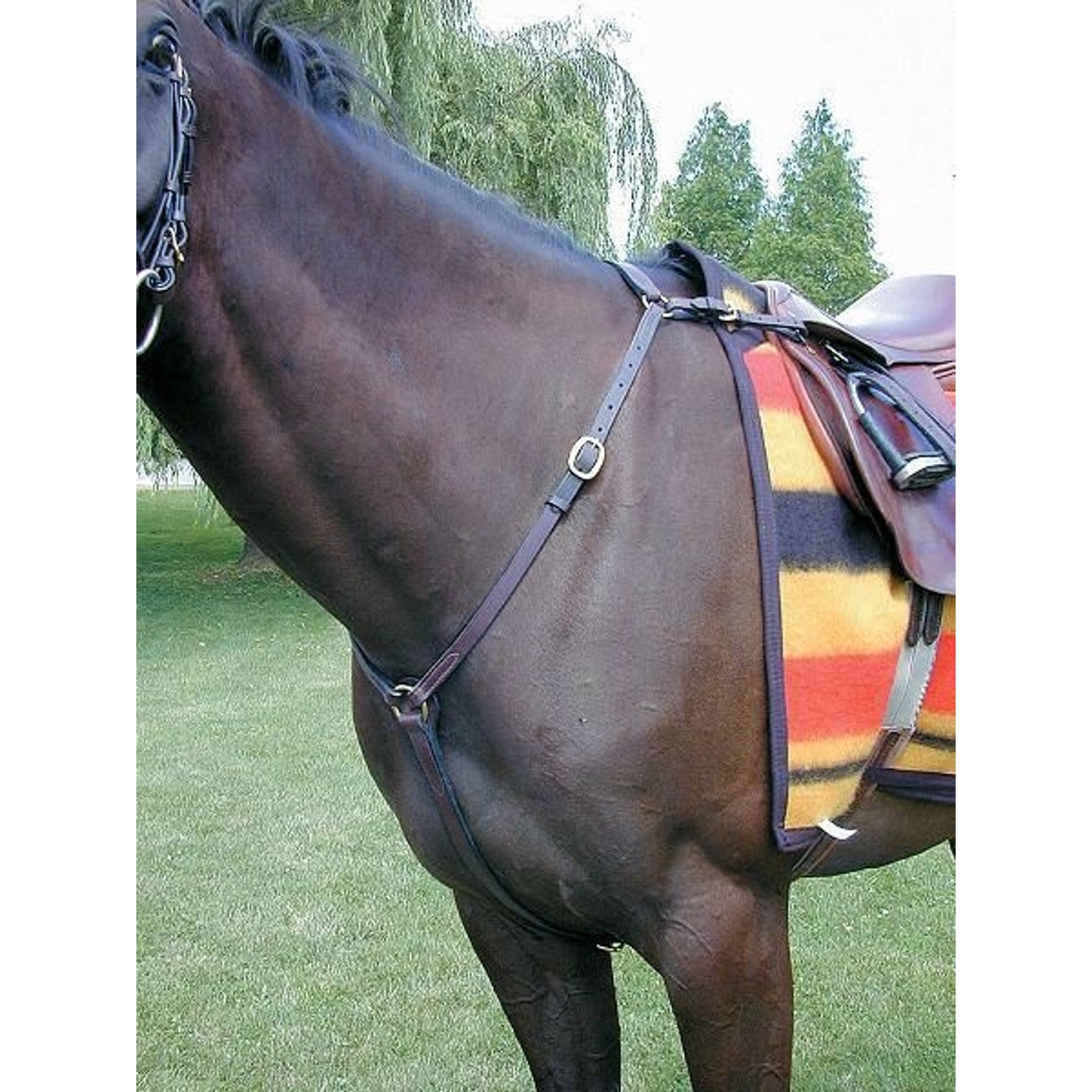 Nunn Finer Hunting Breastplate Cob Blk/Brass