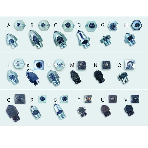 Nunn Finer Medium-Square Road Stud Studs - 10pk