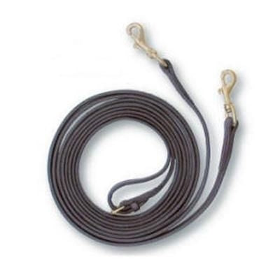 Nunn Finer Soft Grip Draw Reins Horse Brn
