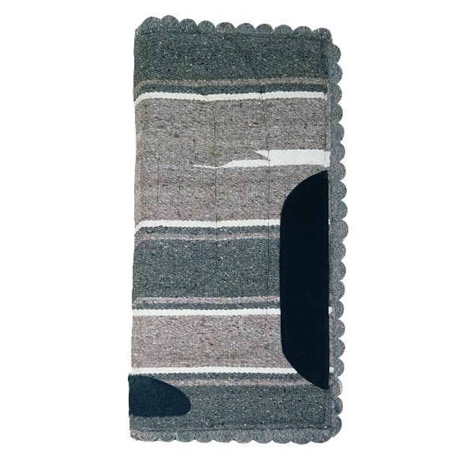 Weaver Scalloped Felt Lined Navajo Saddle Pad