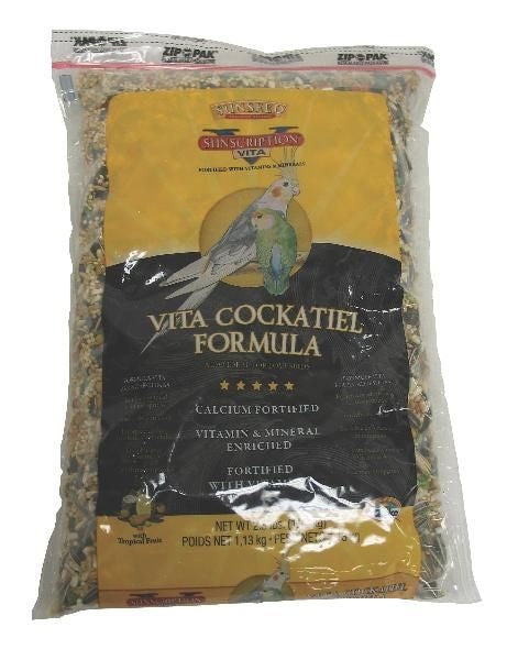 Sun Seed Vita Cockatiel Bird Food