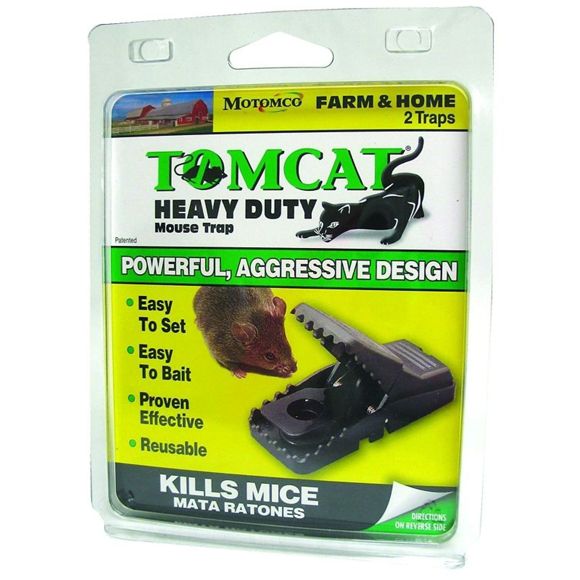 Tomcat Heavy Duty Mouse Trap 2 Pack