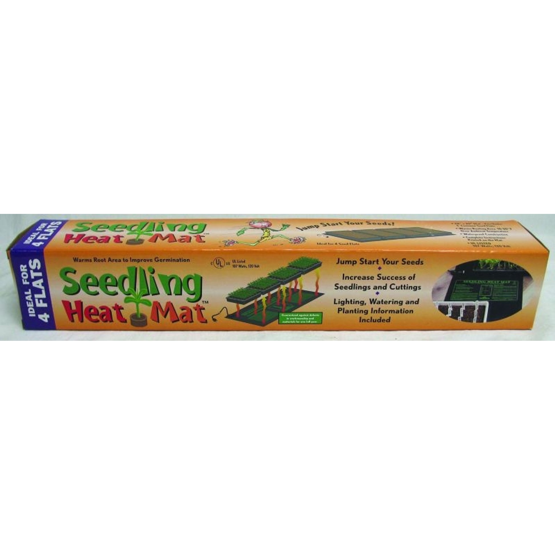 Hydrofarm Seedling Heat Mat 9 x 19.5 Black