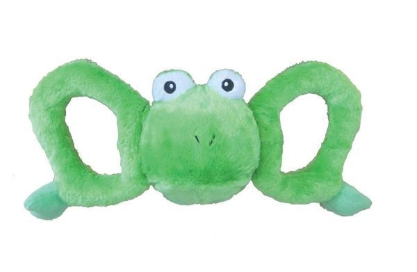 Jolly Pets Tug-A-Mal Frog Small