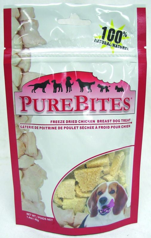 Purebites Dog Treats-Chicken Breast 1.4oz