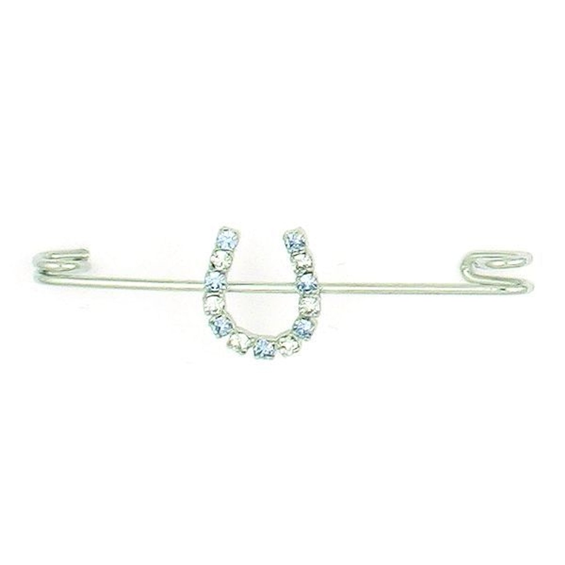 Finishing Touch Crystal Stock Pin Light Sapphire