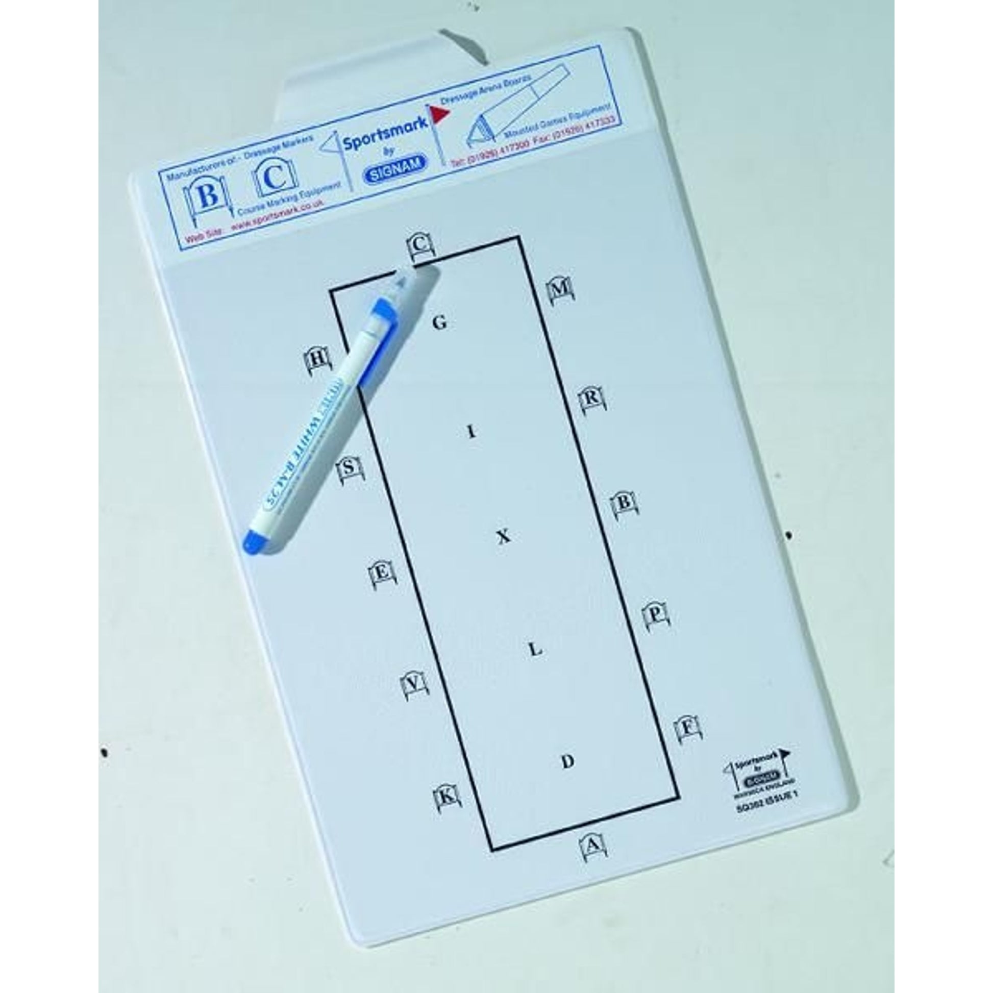 Learner Dressage Test Board ASSUPP