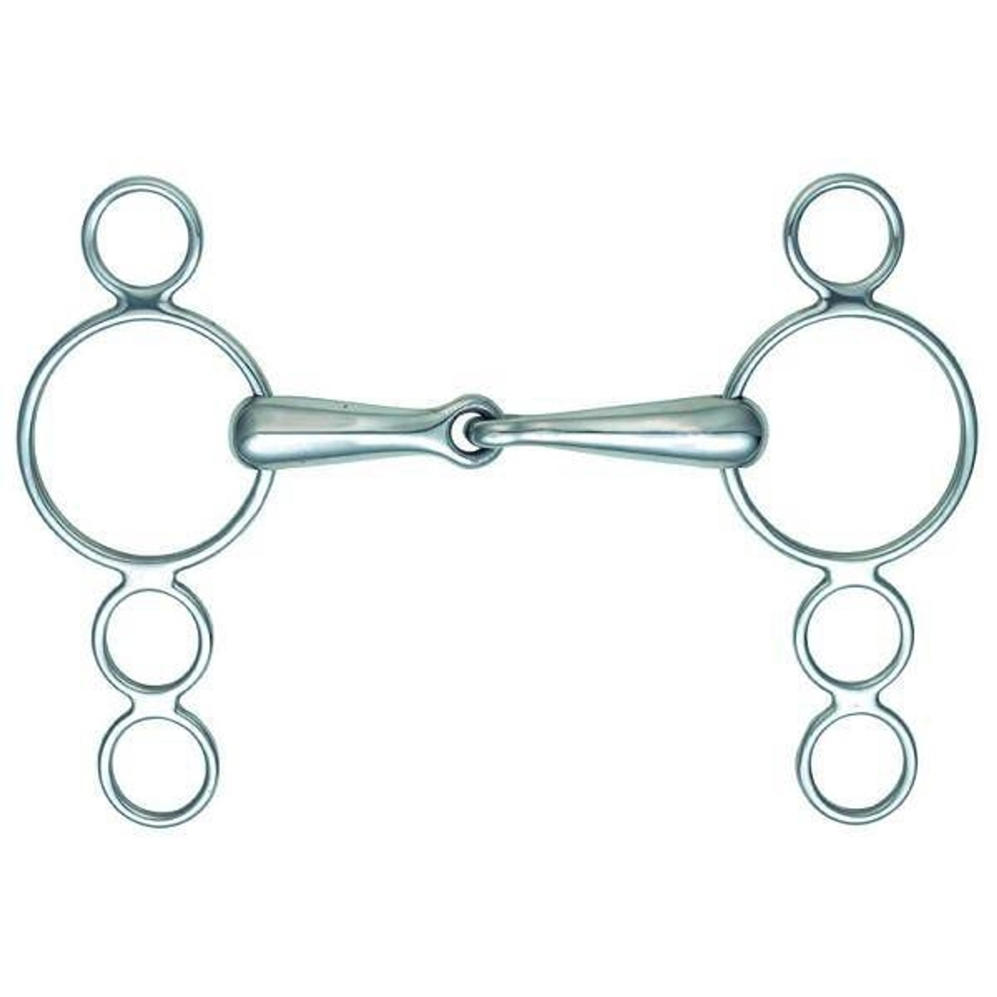 Shires 3 Ring Dutch Gag Bit