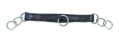 Shires Leather Curb Chain