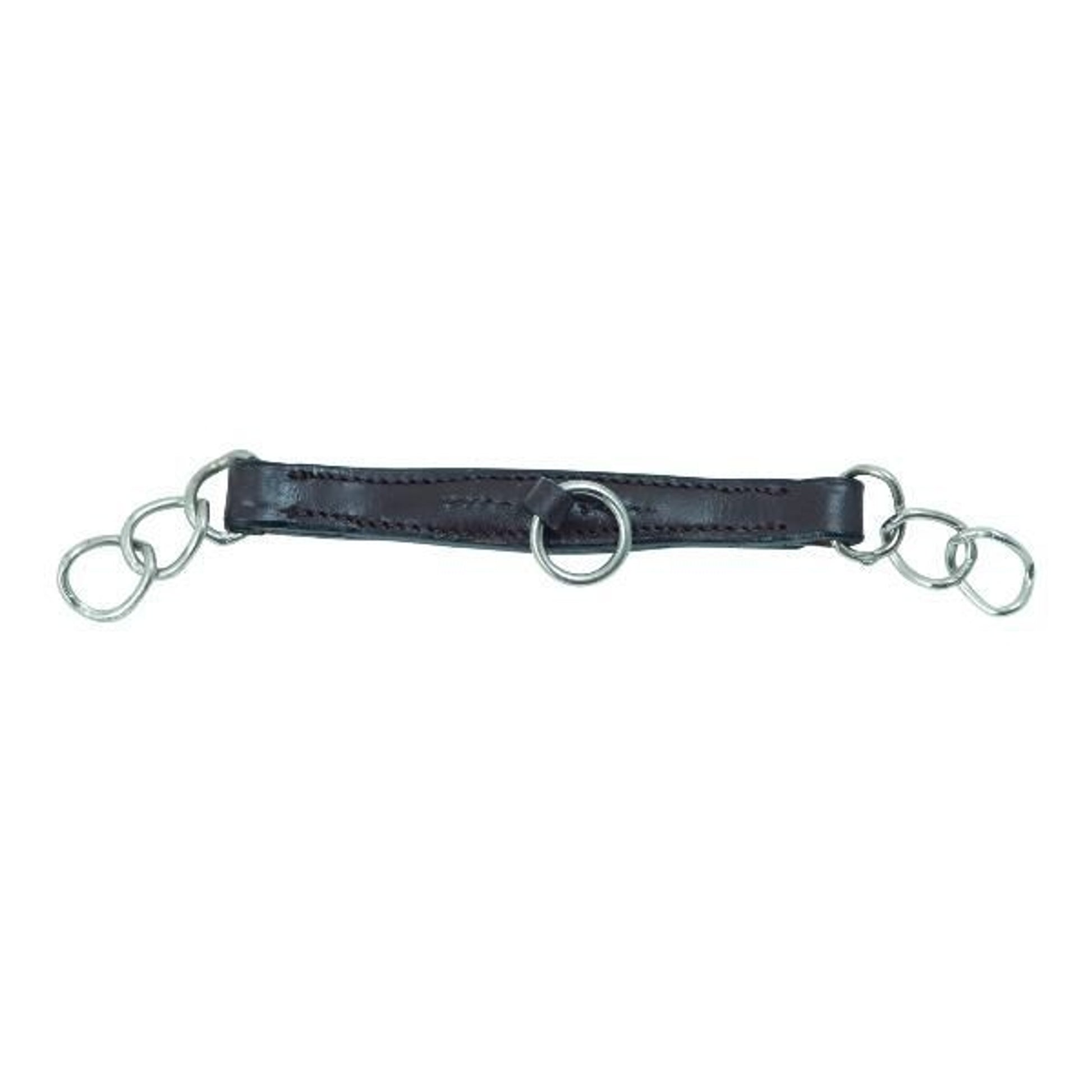 Shires Leather Curb Chain