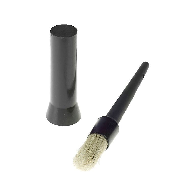 HorZe Hoof Oil Brush with Cap Black