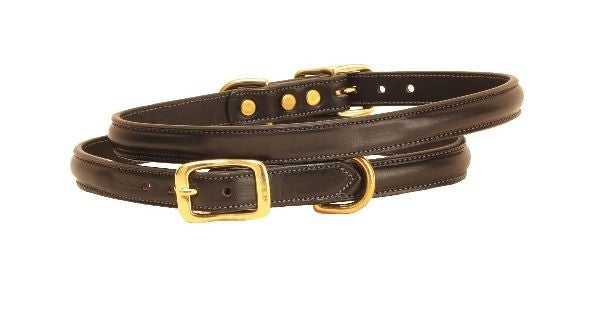Tory Leather Dog Collar