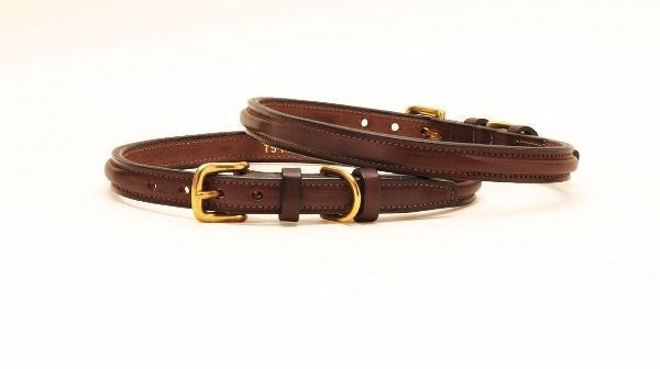 Tory Dlx Raised Dog Collar Raised Keepers 12In Hav