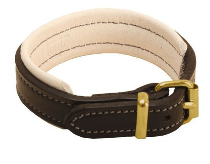 Tory 1/2In Padded Bracelet Brass Buckle 9In Blk