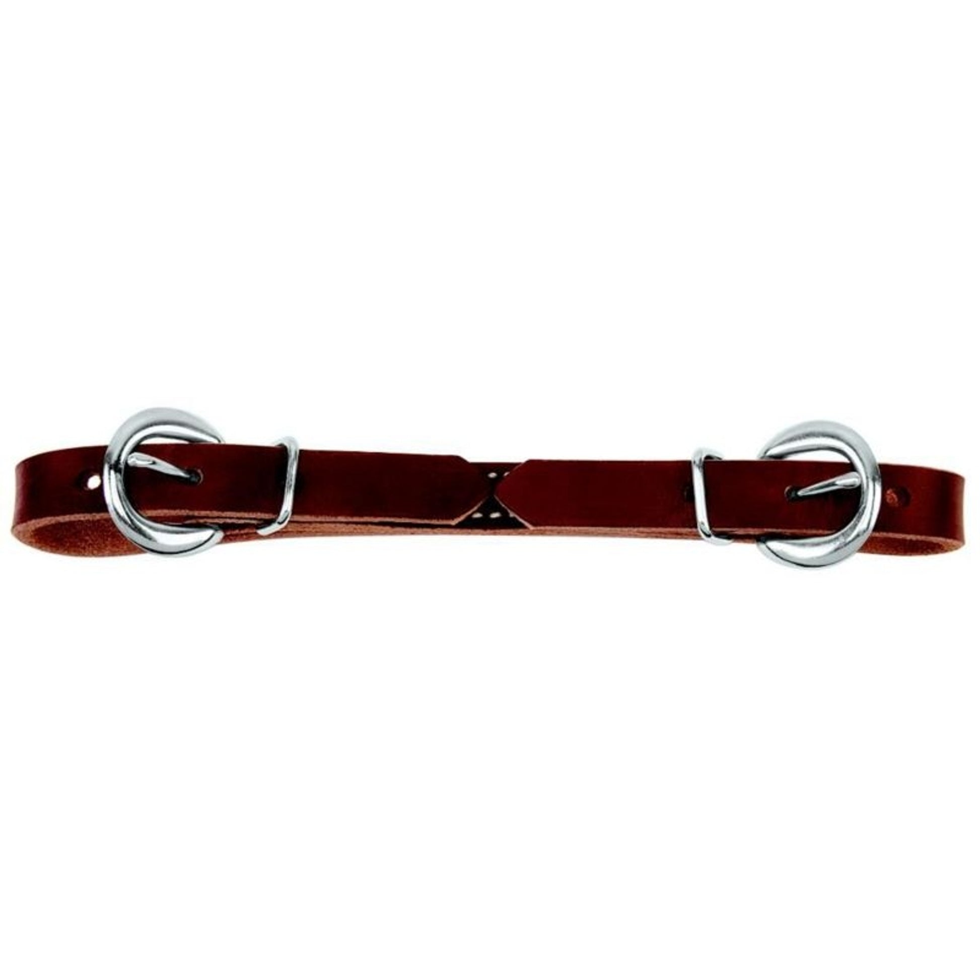 Weaver Leather Flat Leather Curb Strap Sunset