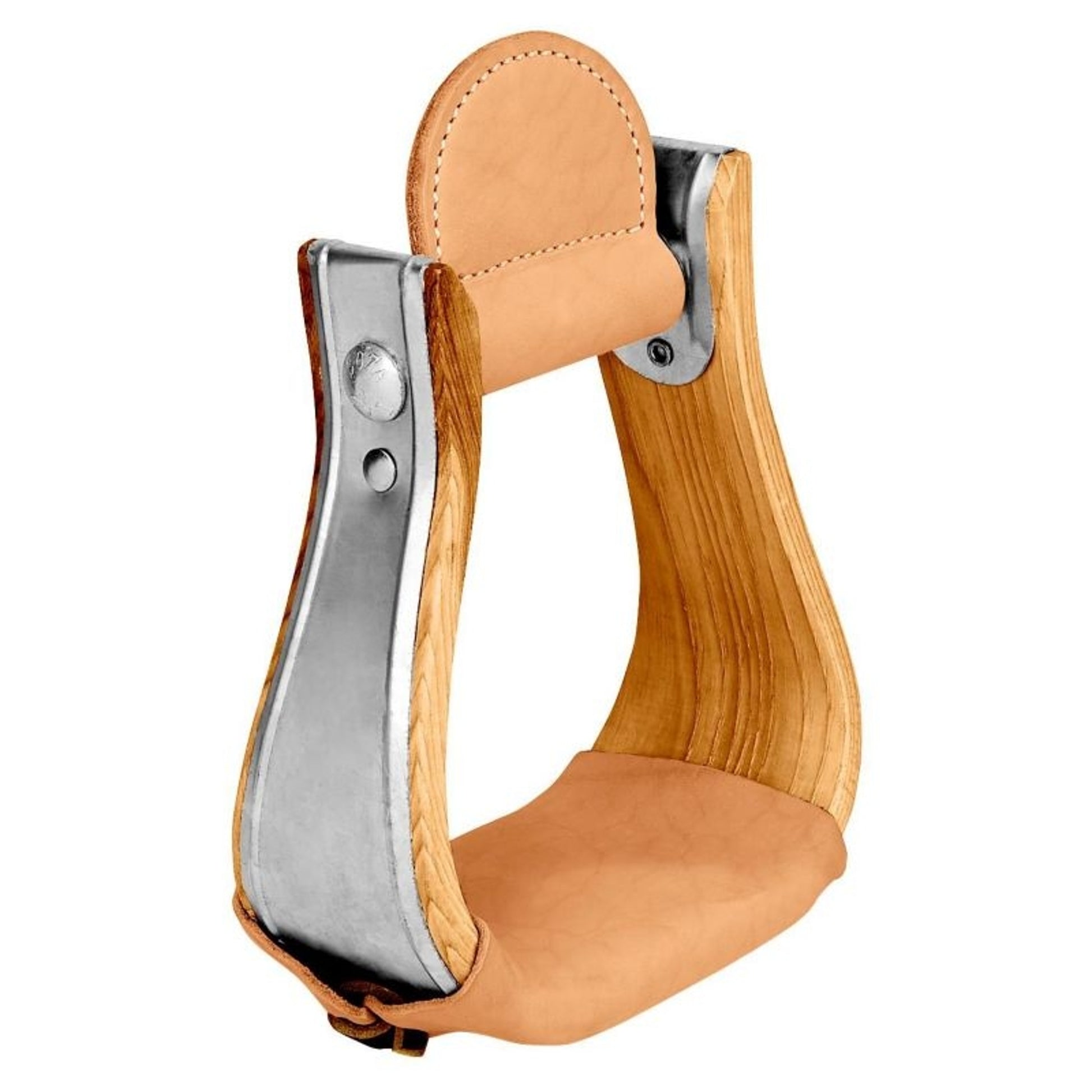 Weaver Wooden Bell Stirrup with Treads 5.25 W 3 Neck