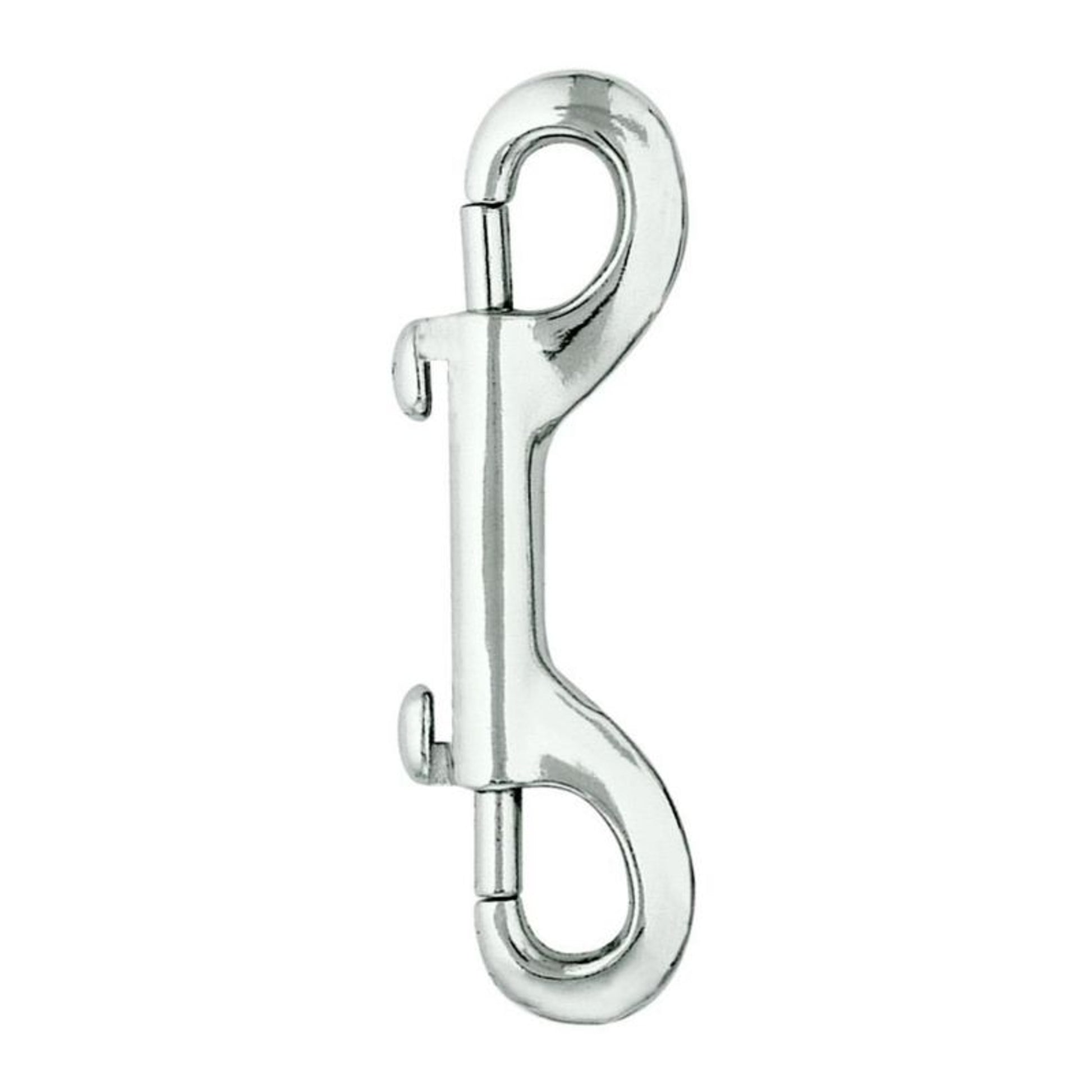 Weaver Leather Double Snap 3.5 Nickel Plated