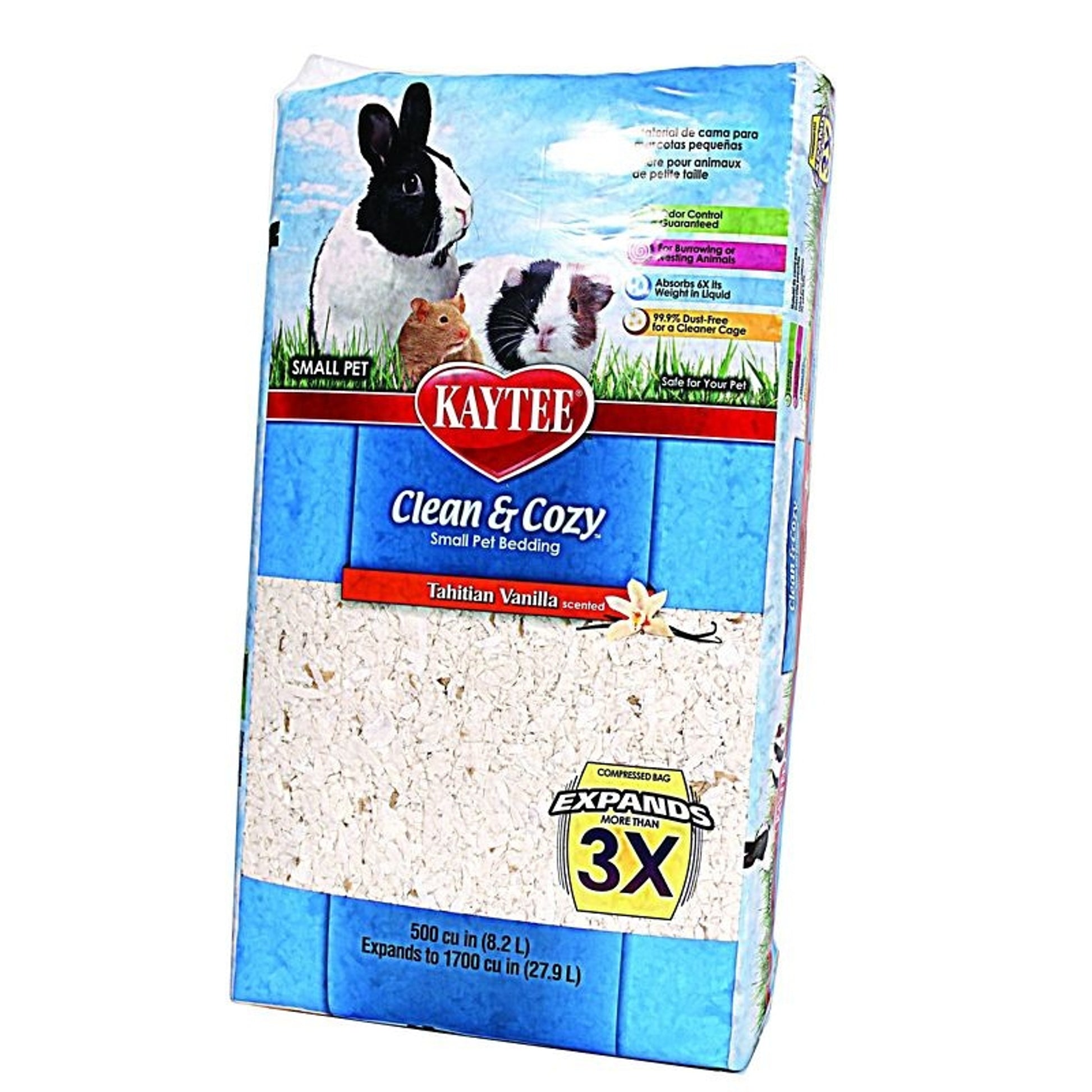 Kaytee Clean And Cozy Bedding 500 cu. in. Vanilla