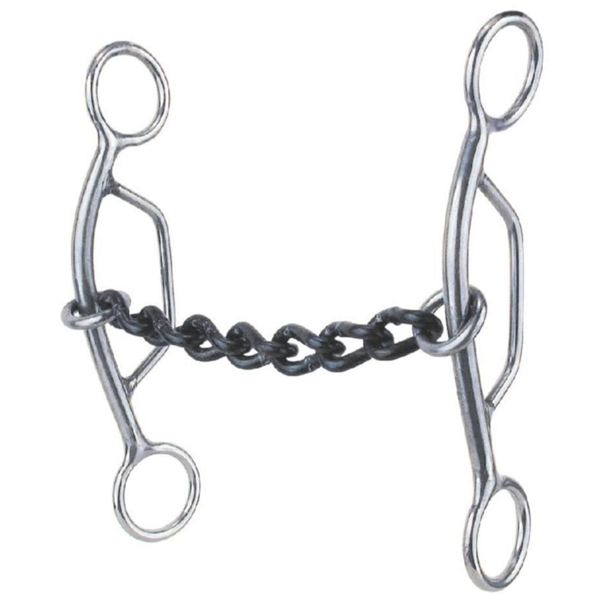 Reinsman Stage B Rosie Gag Large Chain Mouth Brn