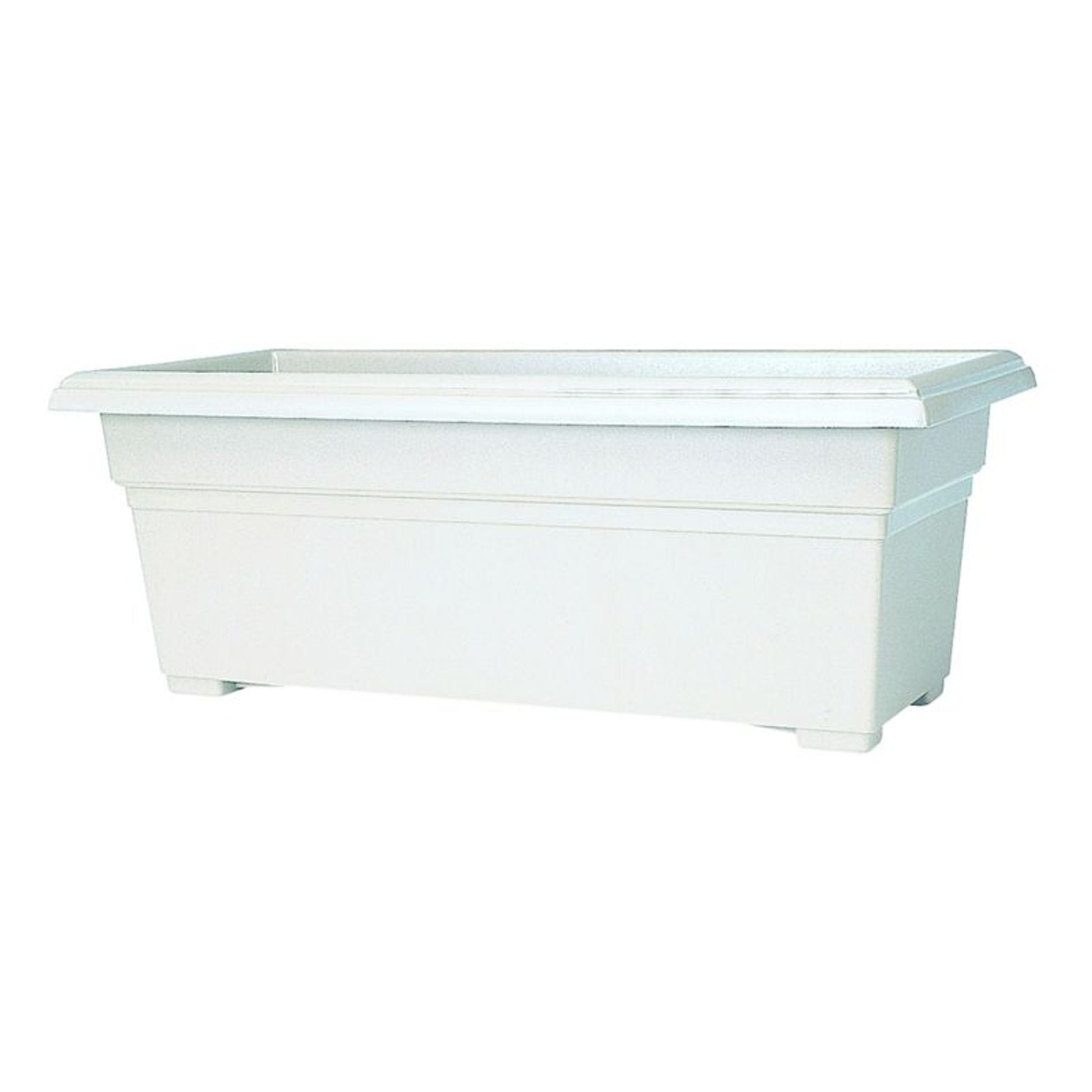 Patio Planter 12Inch x 27Inch White