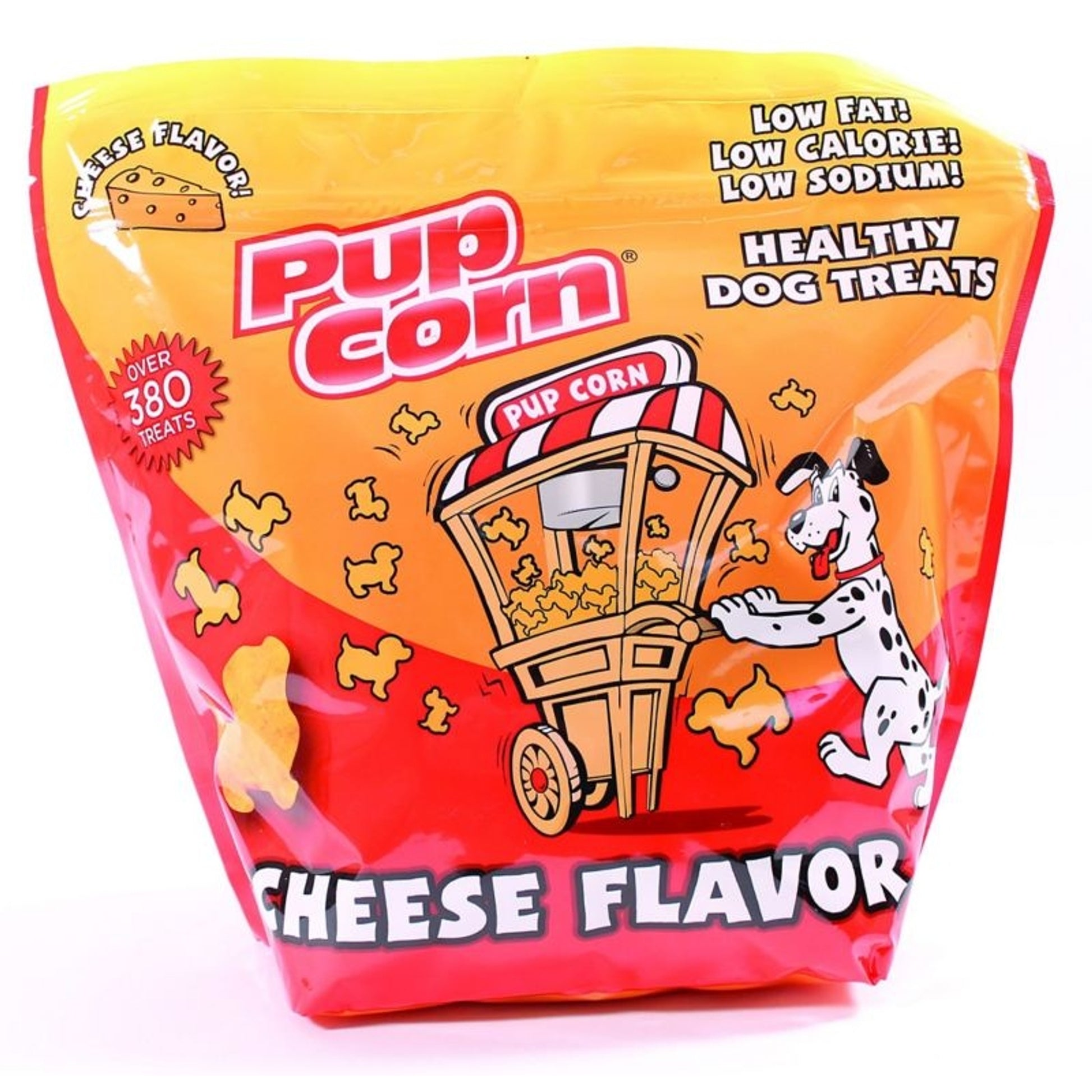 Pup Corn Healthy Dog Treats 16oz Cheese