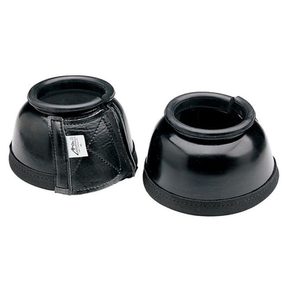 Toklat Heavy Rubber Black Bell Boots Small Brn