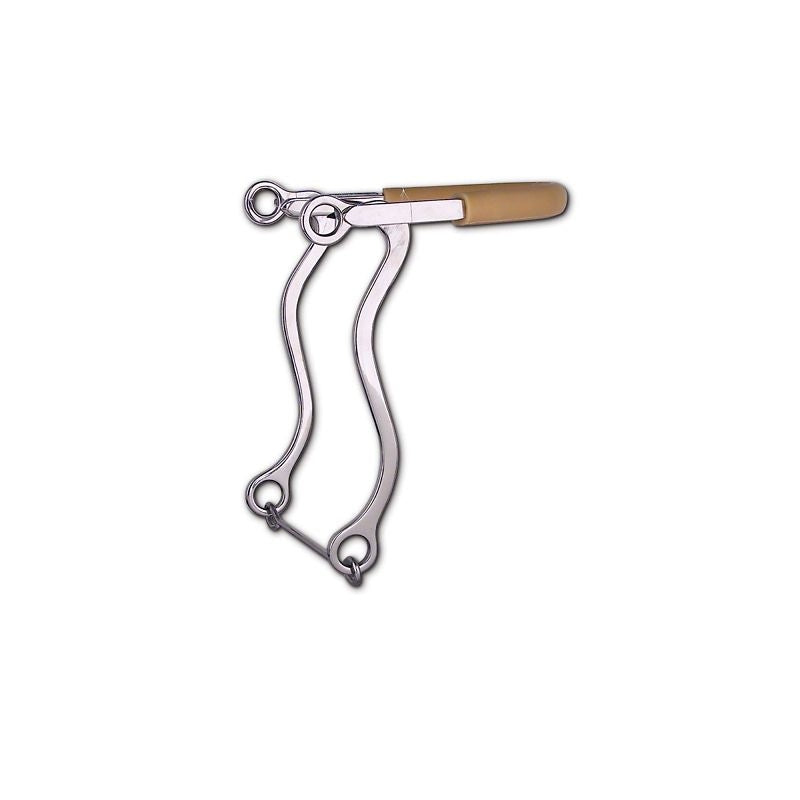 Toklat Stainless Steel Hacamore/Rubber Noseband