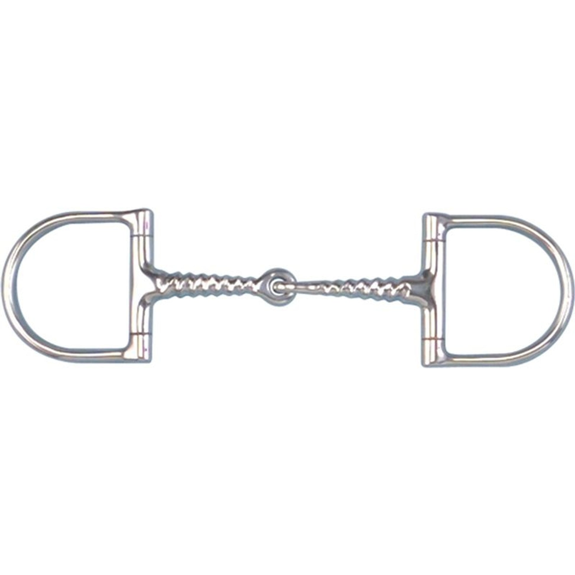 Toklat Pony Corkscrew Snaffle Dee - 2 1/2" Rings 4