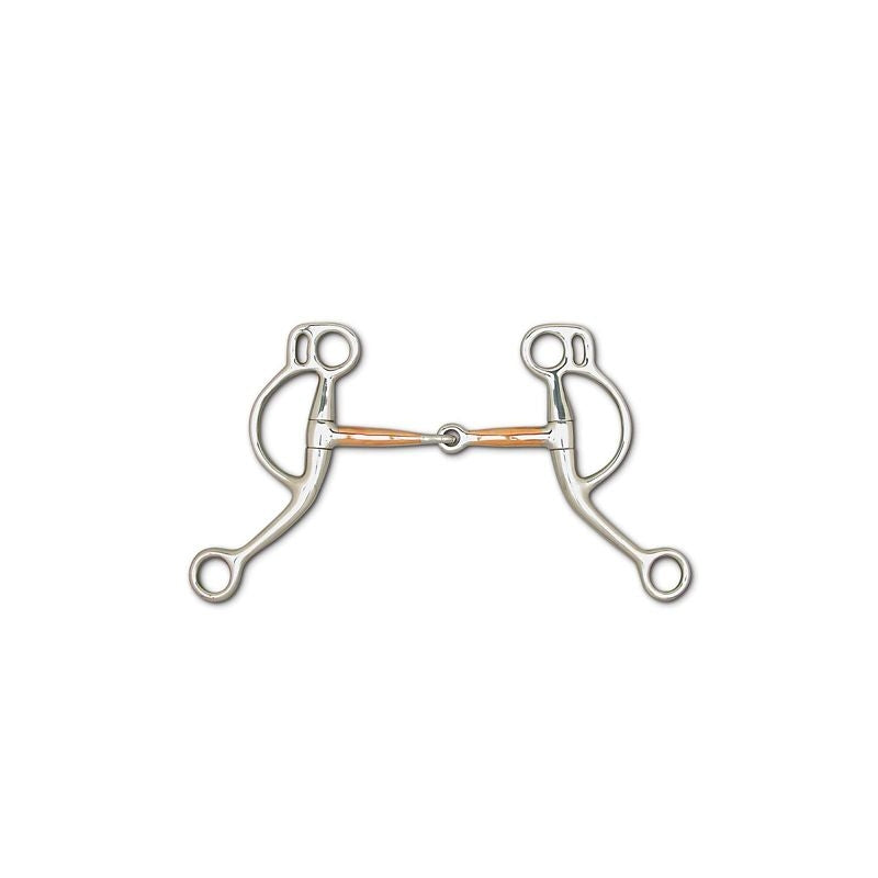 Toklat Swept Back Shank Roller Snaffle 5 Brn