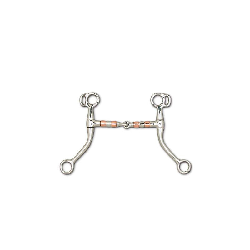 Toklat Swept Back Shank Roller Snaffle 5 Brn