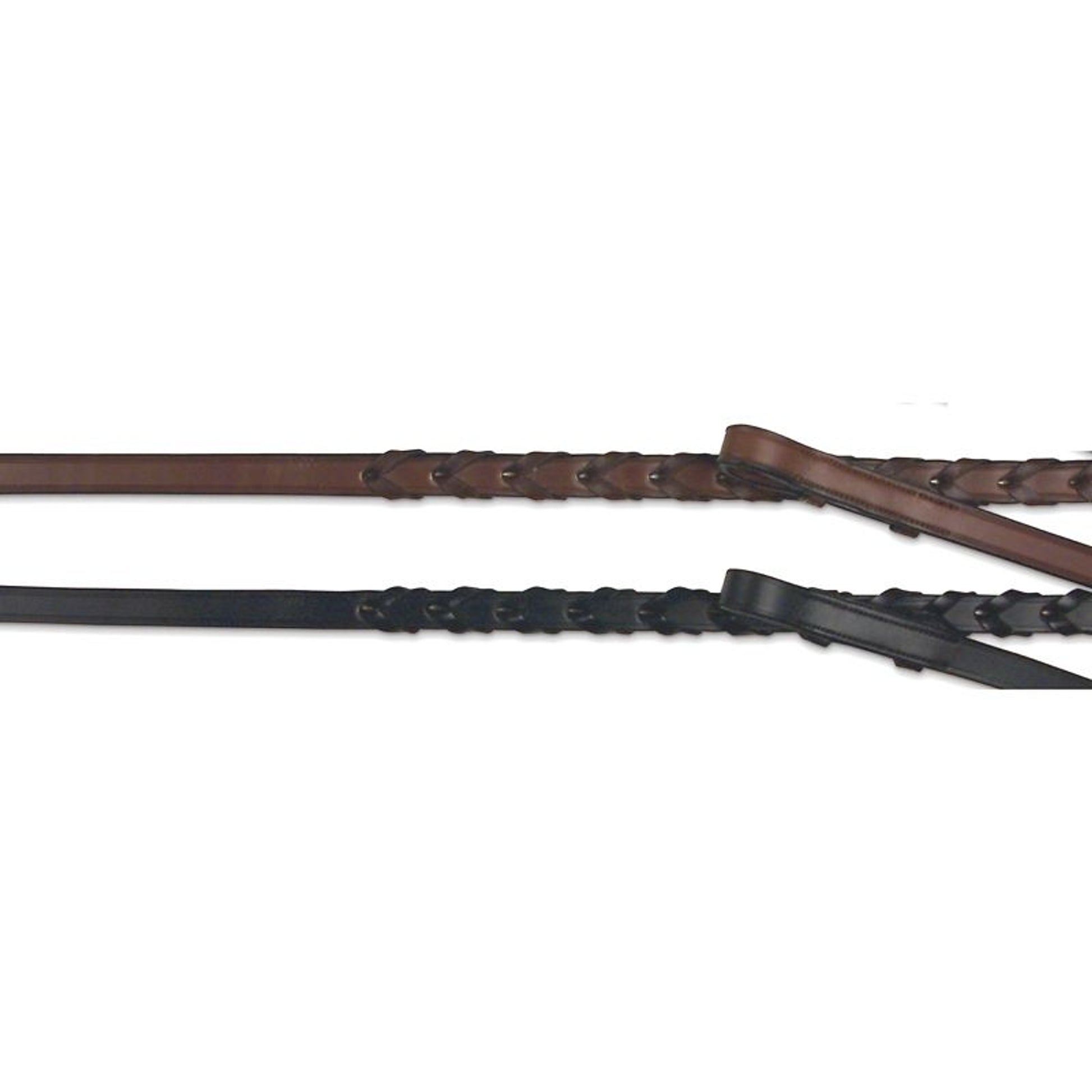 Toklat Passport Laced Reins 5/8 Mahogany