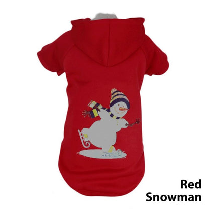 Pet Life LED Holiday Snowman Sweater Costume