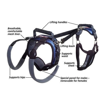 Solvit Carelift Lifting Aid Dog Harness
