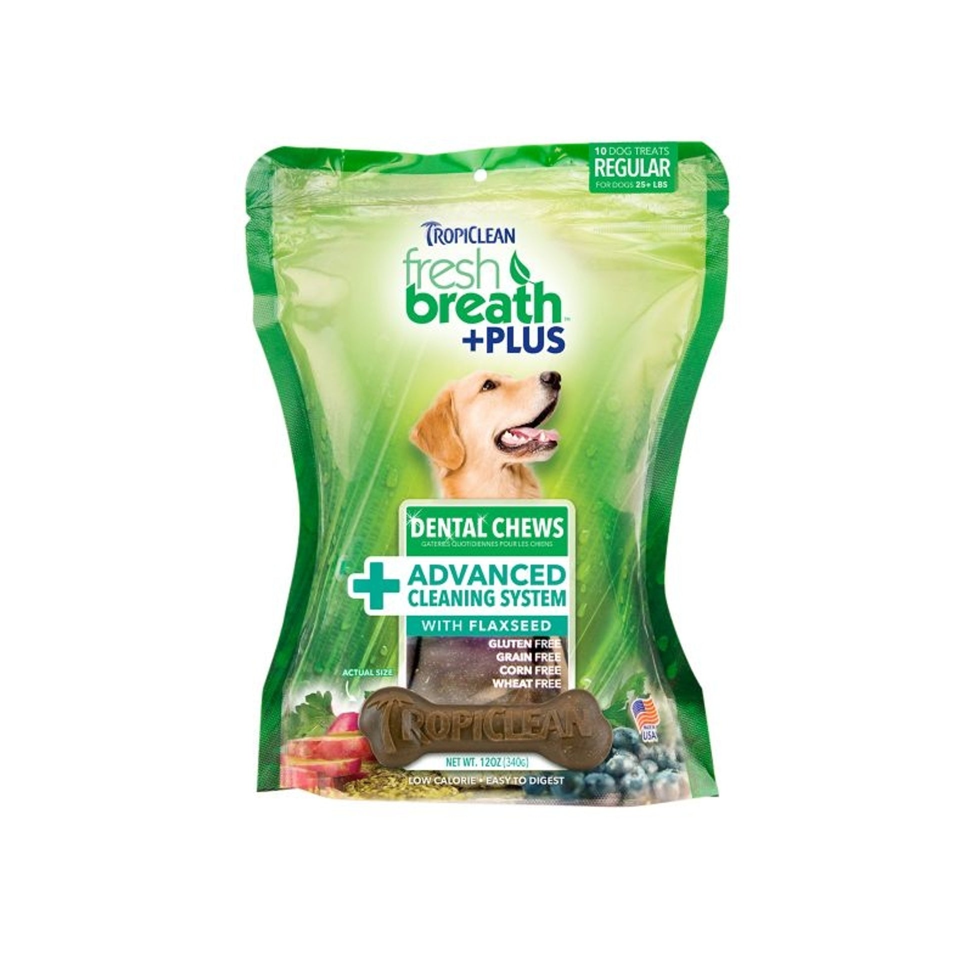 Tropiclean Fresh Breath Plus Dental Chew