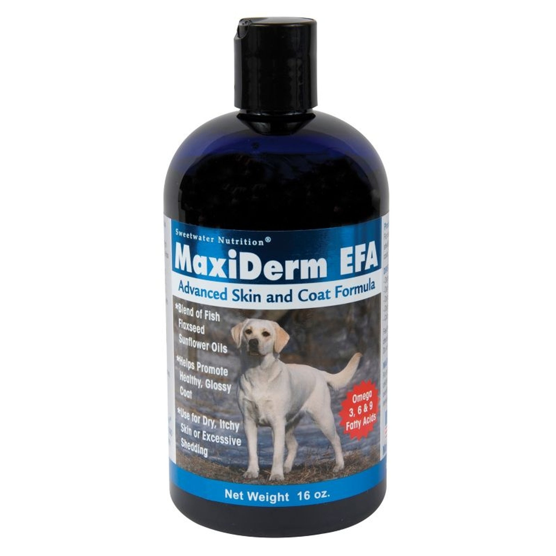 MaxiDerm EFA Liquid Skin and Coat Dog Formula