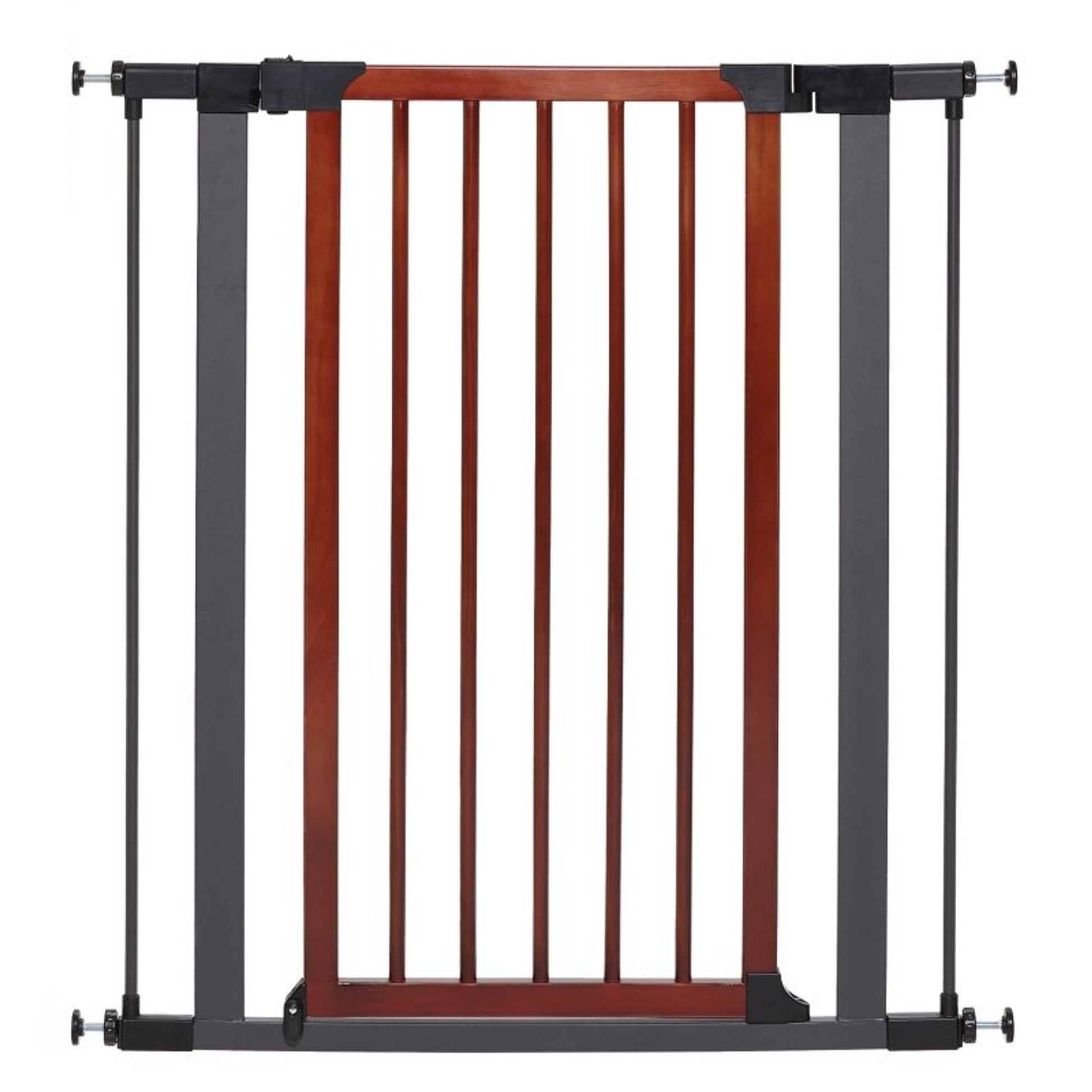 Midwest Steel Pet Gate with Wood Door