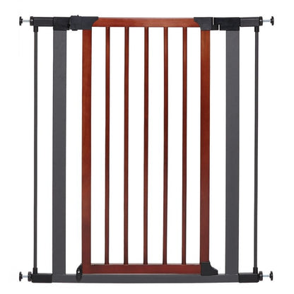 Midwest Steel Pet Gate with Wood Door